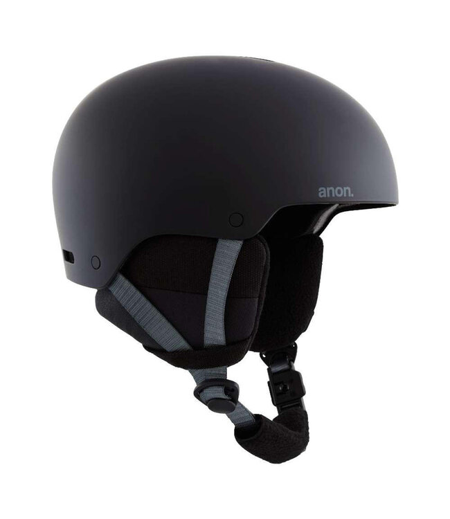 ANON KIDS RIME 3 SNOWBOARD HELMET BLACK 2024