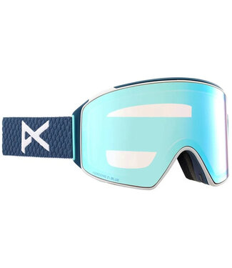 ANON ANON M4 CYLINDRICAL GOGGLE NIGHTFALL w/ PERCEIVE VARIBLE BLUE + PERCEIVE CLOUDY PINK + MFI 2024