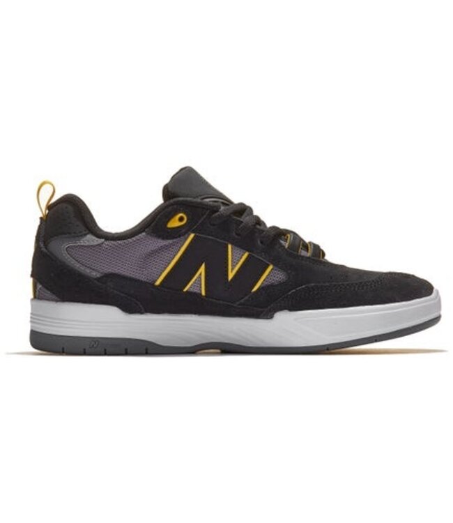 NEW BALANCE MENS NUMERIC 808 TIAGO SHOE BLACK/YELLOW