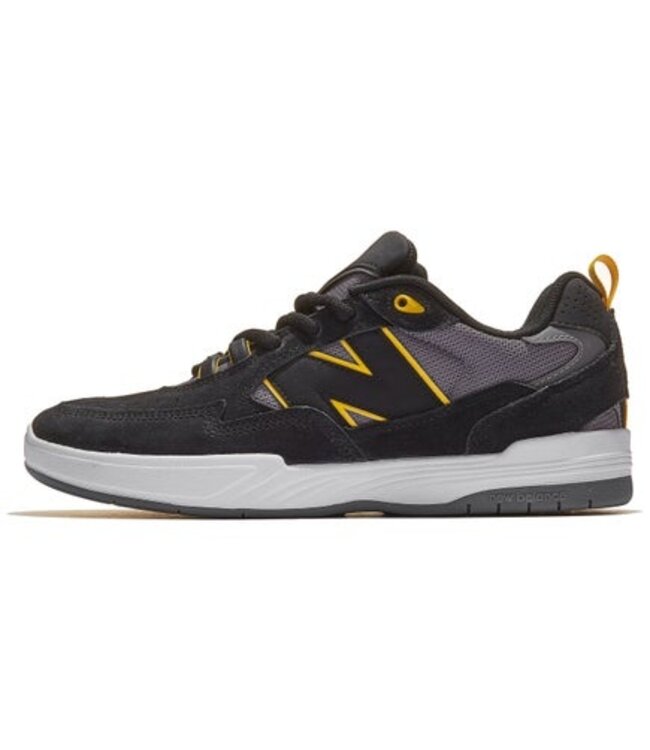 NEW BALANCE MENS NUMERIC 808 TIAGO SHOE BLACK/YELLOW
