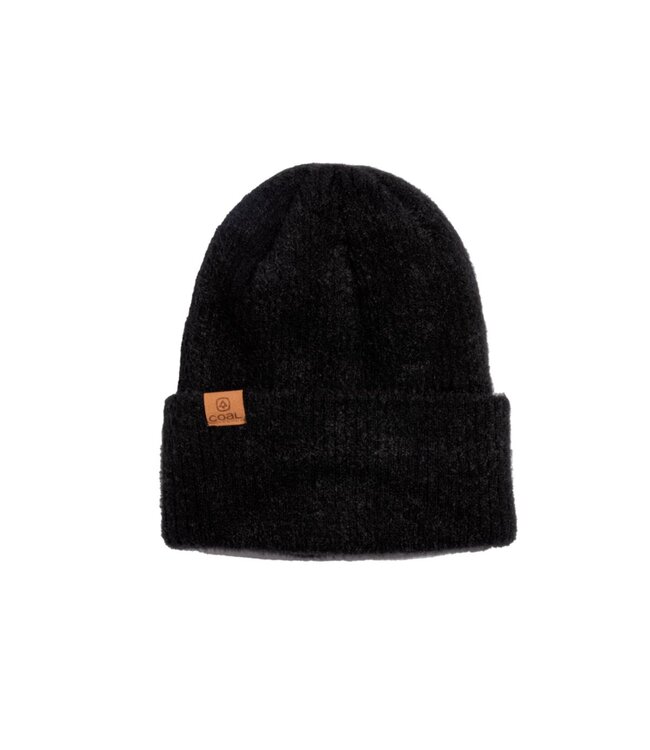 COAL PEARL FUZZY KNIT BEANIE BLACK 2024