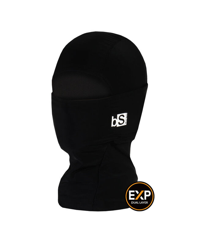 BLACKSTRAP KIDS EXPEDITION HOOD FACE MASK BLACK 2024 ONE