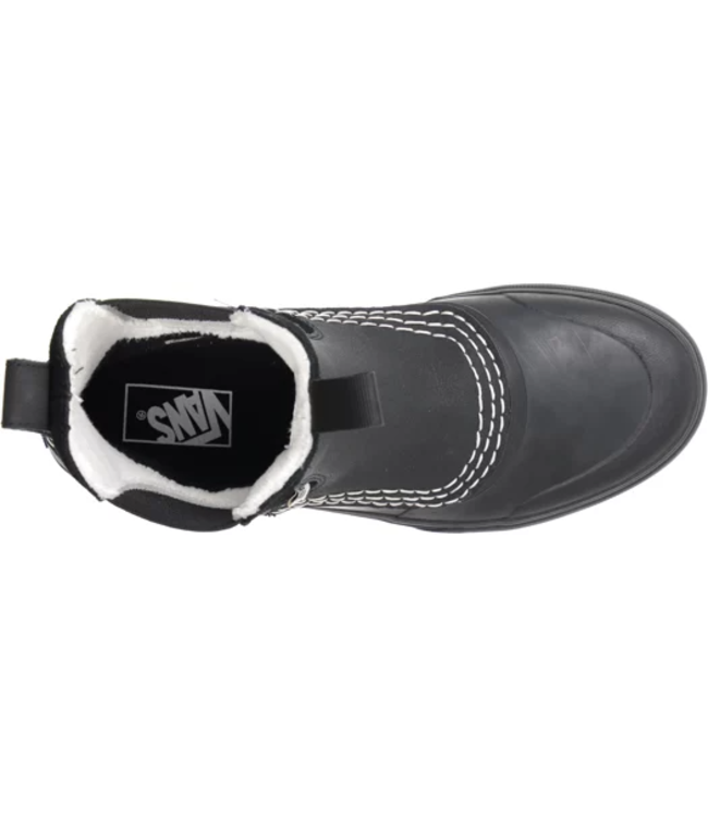 VANS WOMENS STANDARD MID CHELSEA MTE SNOW BOOT BLACK/BONE