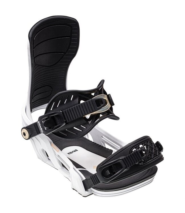 BENT METAL WOMENS STYLIST SNOWBOARD BINDINGS WHITE 2024