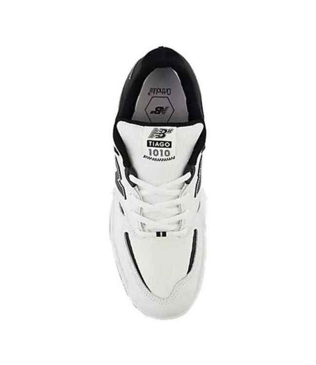 NEW BALANCE MENS NUMERIC 1010 TIAGO SHOE WHITE/BLACK