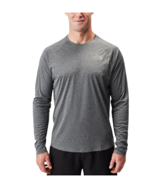 THE NORTH FACE TNF MENS BIG PINE LS CREW  TNF TIN GREY HEATHER 2023