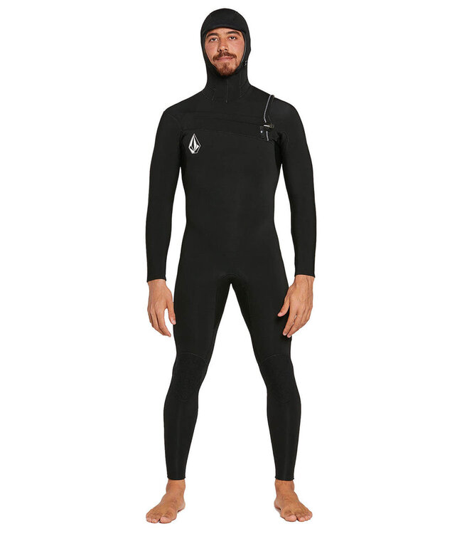 VOLCOM MENS MODULATOR 5/4/3MM HOODED CHEST ZIP WETSUIT