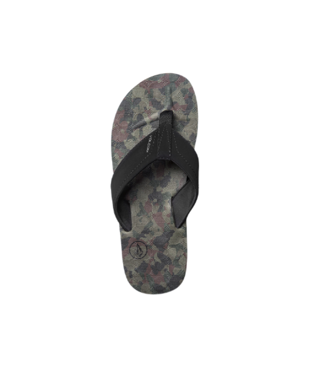 VOLCOM MENS VICTOR SANDAL DARK CAMO