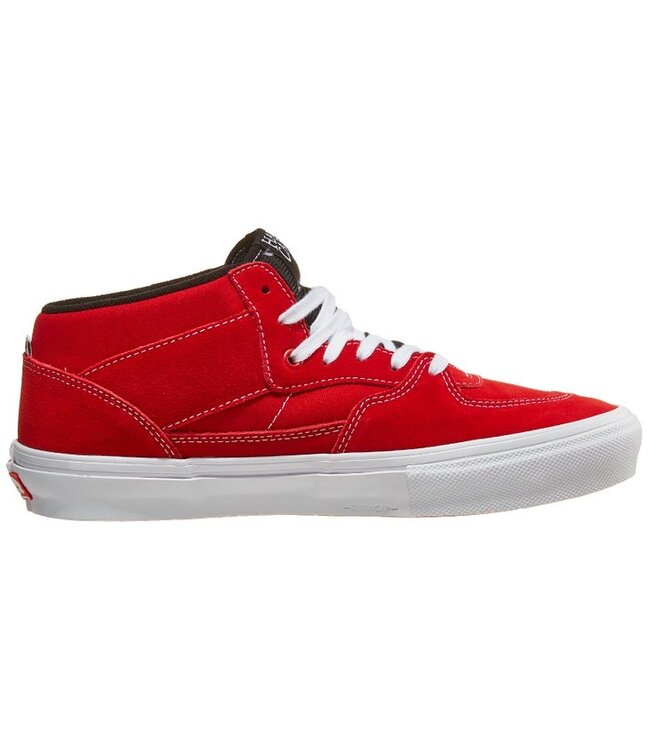VANS MENS SHOES SKATE HALF CAB SHOES RED/WHITE