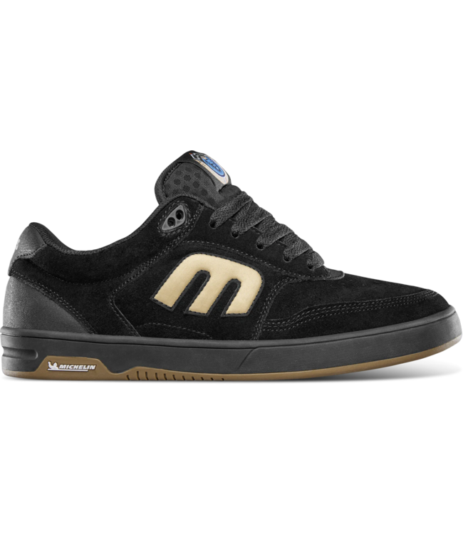 ETNIES MENS AURELIAN MICHELIN SHOE BLACK/GOLD