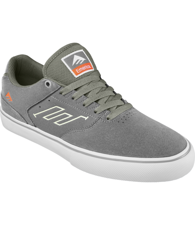 EMERICA MENS THE LOW VULC SHOE GREY/TAN