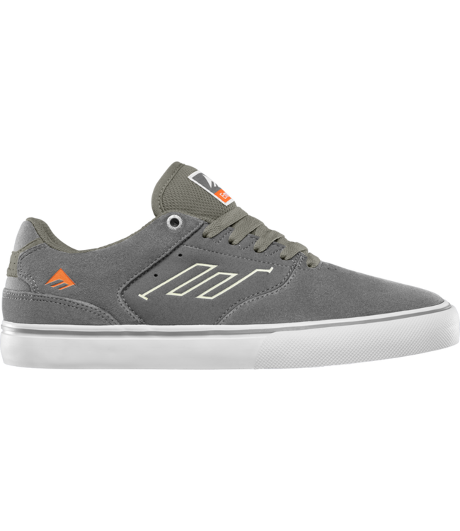 EMERICA MENS THE LOW VULC SHOE GREY/TAN