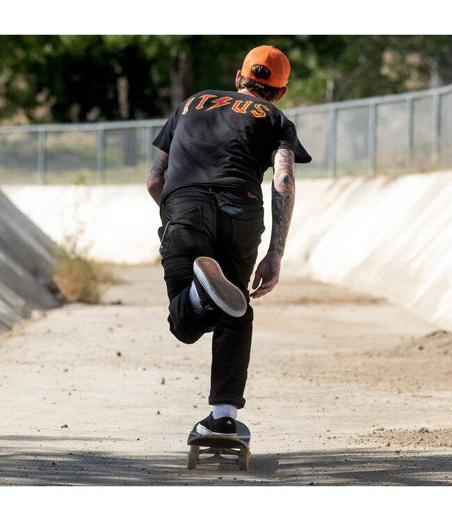 EMERICA MENS PROVOST G6 SHOE  BLACK/WHITE/GOLD