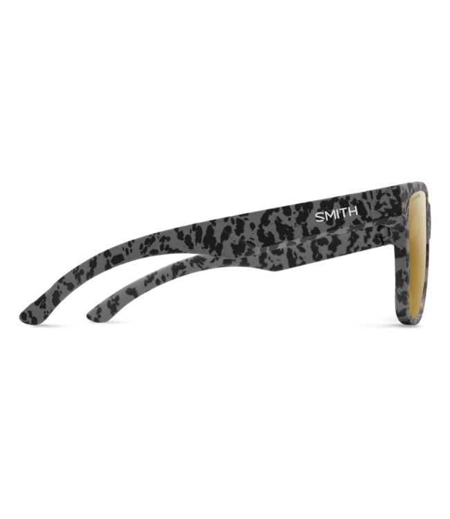 SMITH LOWDOWN XL 2 SUNGLASSES MATTE GRAY MARBLE W/ CHROMAPOP POLAR BRONZE MIRROR