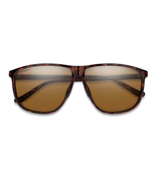 SMITH MONO LAKE SUNGLASSES TORTOISE w/CHROMAPOP POLAR BROWN