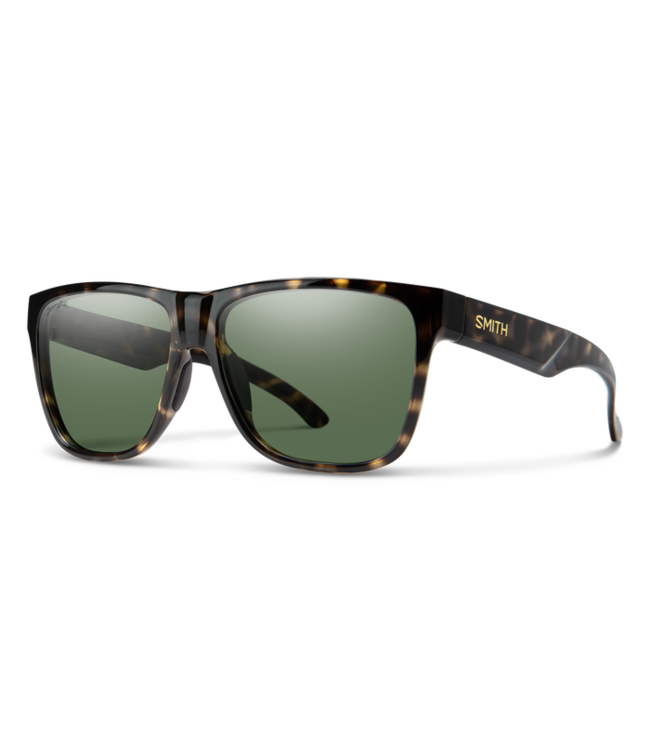 SMITH LOWDOWN XL 2 VINTAGE TORTOISE SUNGLASSES W/ CROMAPOP POLAR GRAY GREEN