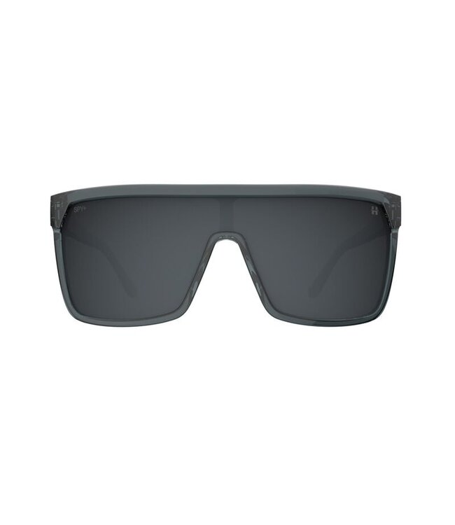 SPY FLYNN TRANSLUCENT GUNMETAL SUNGLASSES w/ HAPPY GRAY GUNMETAL MIRROR