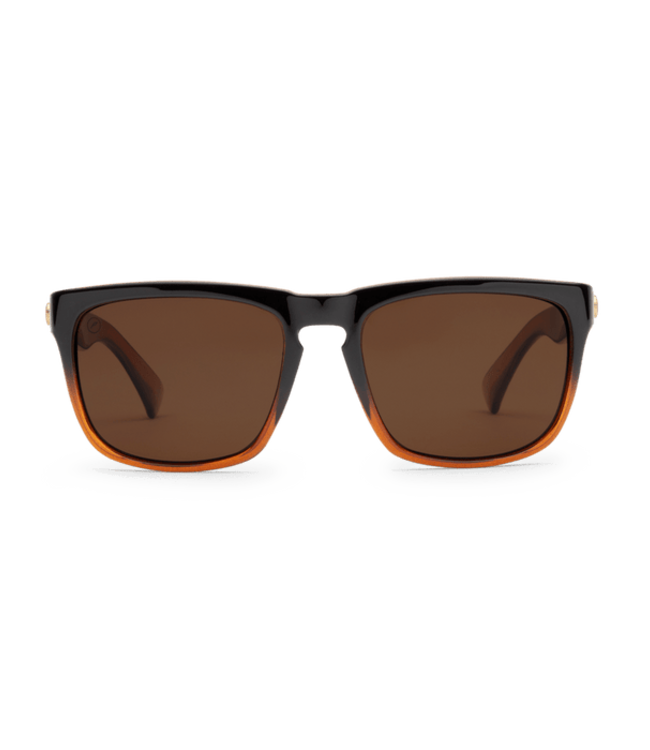 ELECTRIC KNOXVILLE BLACK AMBER SUNGLASSES w/ BRONZE POLAR