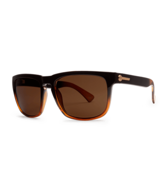 ELECTRIC ELECTRIC KNOXVILLE BLACK AMBER SUNGLASSES w/ BRONZE POLAR