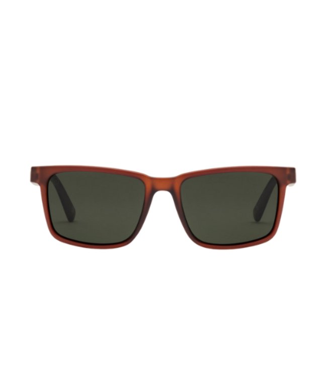 ELECTRIC SATELLITE JACK ROBINSON MATTE BRICK SUNGLASSES w/ GREY POLAR