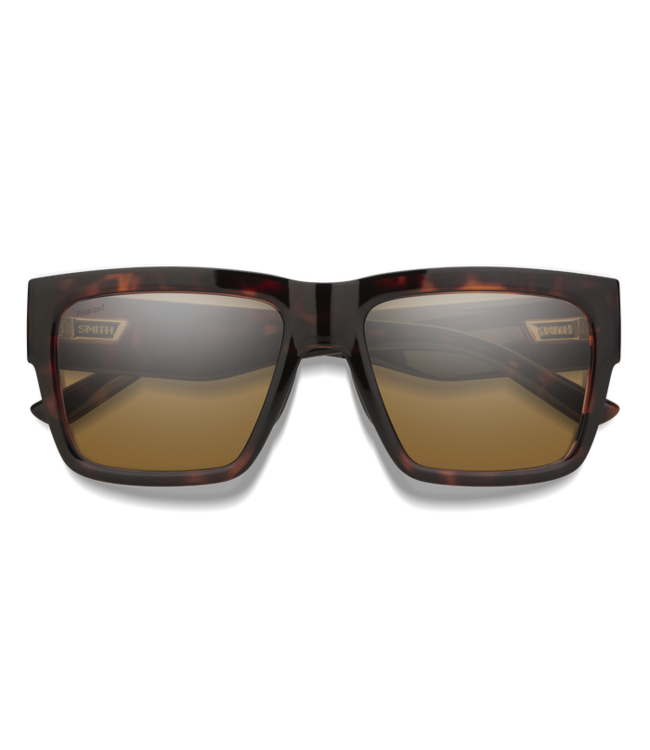 SMITH LINEUP MATTE MOSS CRYSTAL SUNGLASSES w/ CP POLAR GRAY GREEN