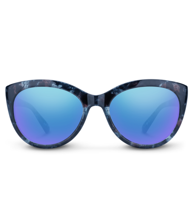 SUNCLOUD CITYSCAPE BLUE TORTOISE SUNGLASSES w/ BLUE POLAR