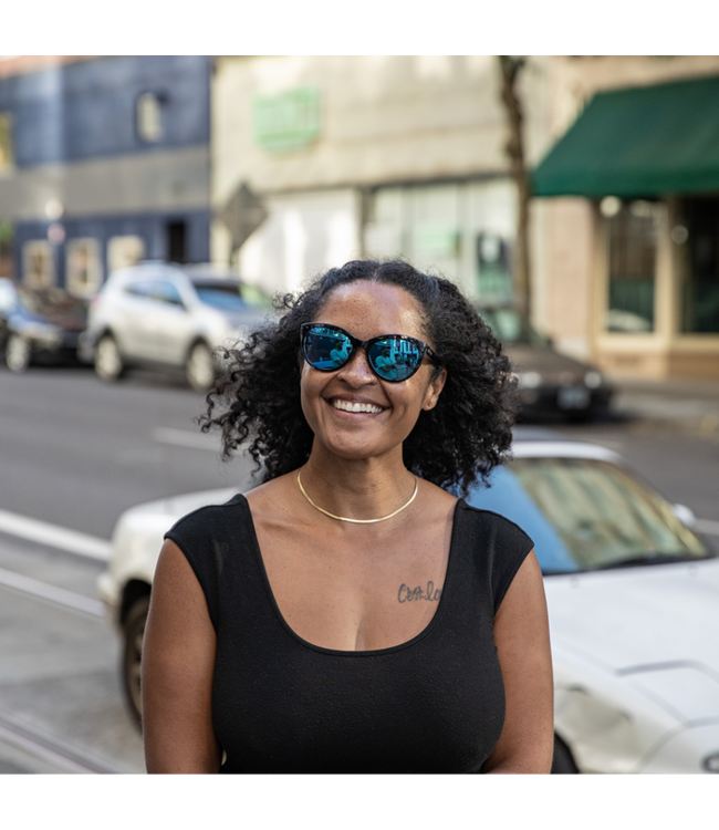 SUNCLOUD CITYSCAPE BLUE TORTOISE SUNGLASSES w/ BLUE POLAR