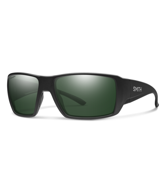 SMITH GUIDES CHOICE XL MATTE BLACK SUNGLASSES w/ CHROMAPOP POLAR GREY GREEN