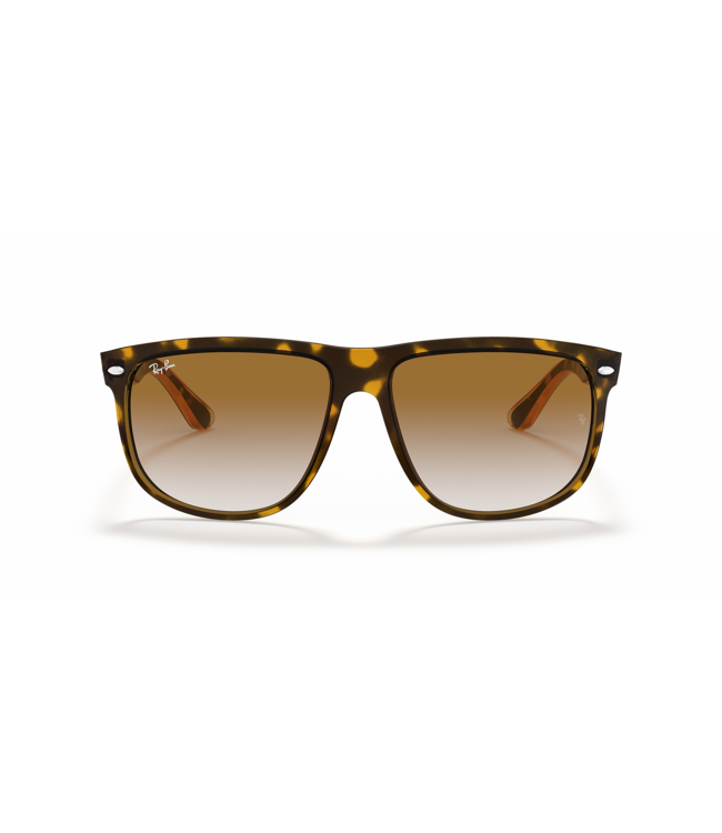 RAY-BAN BOYFRIEND SUNGLASSES LIGHT HAVANA w/ CLEAR GRADIENT BROWN
