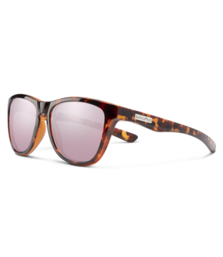 SMITH SUNCLOUD TOPSAIL TORTOISE SUNGLASSES w/ PINK GOLD MIRROR
