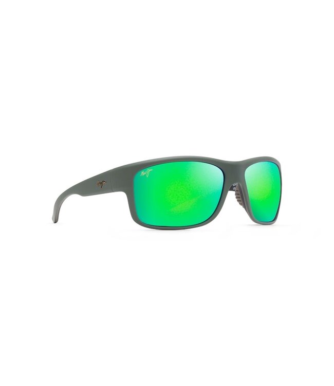 MAUI JIM SOUTHERN CROSS KHAKI BROWN BLACK SUNGLASSES w GREEN MIRROR P ONE Boardshop