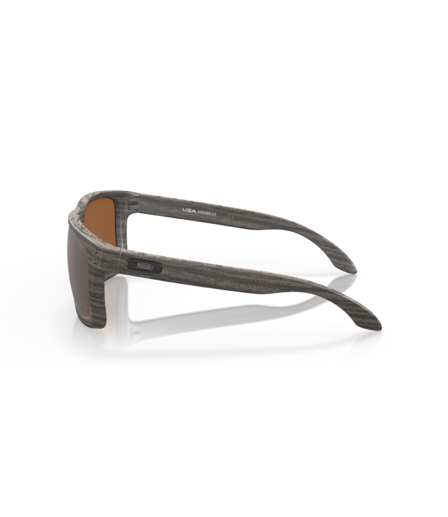 OAKLEY HOLBROOK XL WOODGRAIN SUNGLASSES w/PRIZM BLACK TUNGSTEN POLAR
