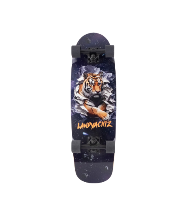 LANDYACHTZ TUGBOAT SPACE TIGER LONGBOARD COMPLETE