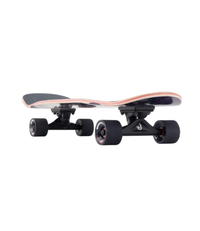 LANDYACHTZ TUGBOAT SPACE TIGER LONGBOARD COMPLETE