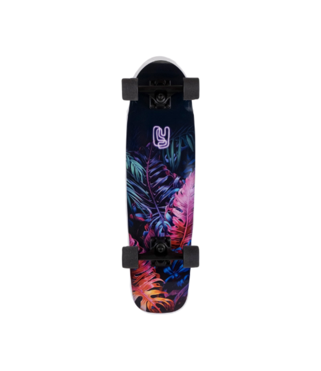 LANDYACHTZ DINGHY BLUNT TROPICAL NIGHT LONGBOARD COMPLETE