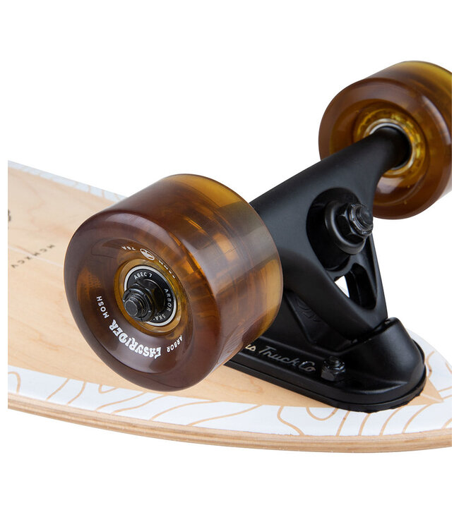 ARBOR GROUNDSWELL FISH PINTAIL LONGBOARD COMPLETE 37"