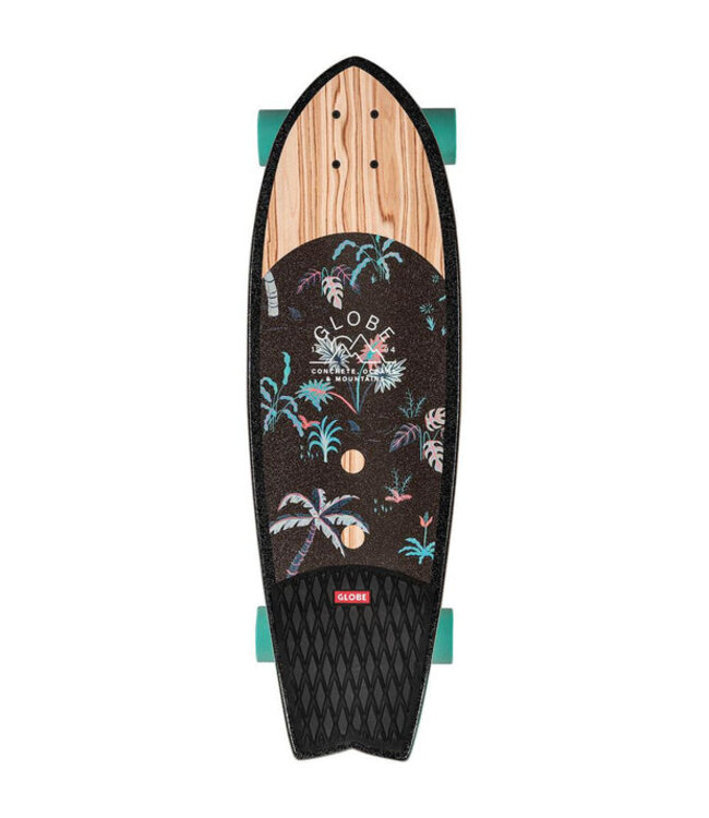 GLOBE SUN CITY LONGBOARD COMPLETE OLIVEWOOD / NEON JUNGLE