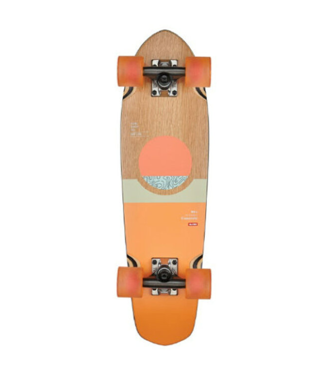 GLOBE LONGBOARD COMPLETE BLAZER WHITE OAK/CONCRETE 26"