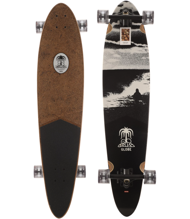 GLOBE LONGBOARD COMPLETE PINNER CLASSIC COCONUT/BLACKTIDE 40"