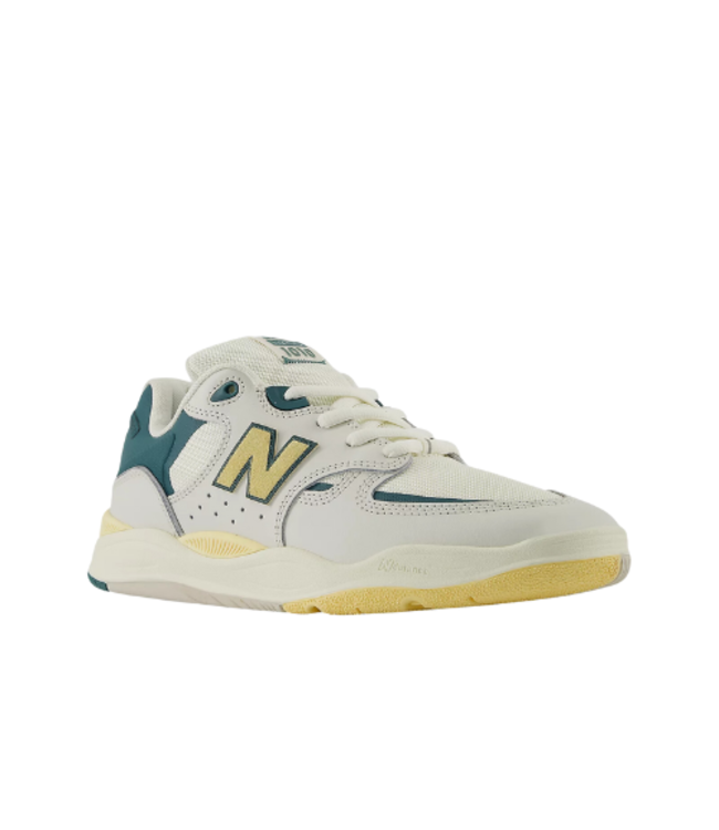 NEW BALANCE MENS NUMERIC 1010 TIAGO SHOE WHITE/GREEN