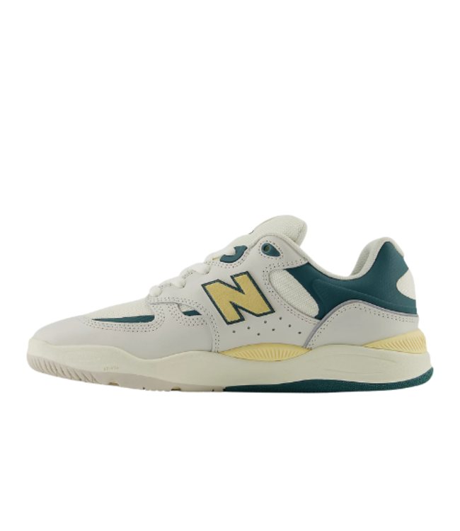 NEW BALANCE MENS NUMERIC 1010 TIAGO SHOE WHITE/GREEN