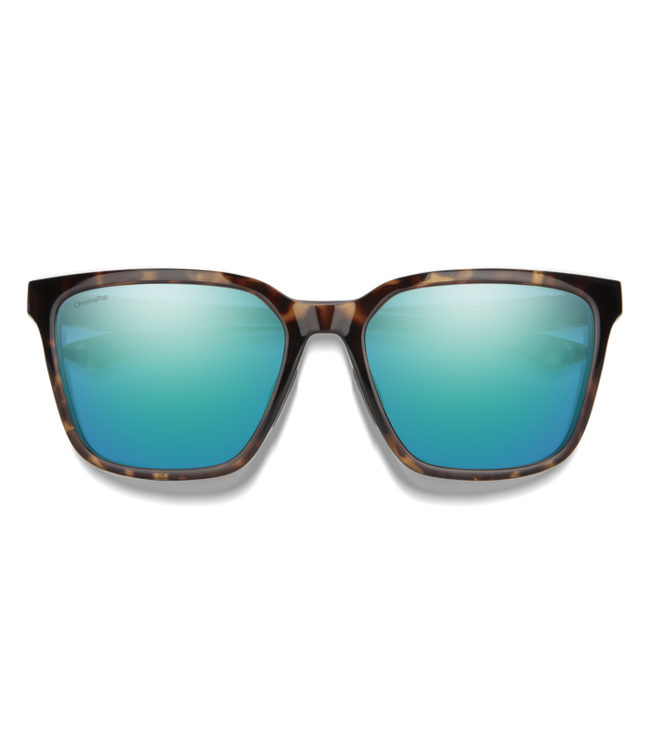 SMITH SHOUTOUT TORTOISE SUNGLASSES w/CHROMAPOP OPAL MIRROR POLAR
