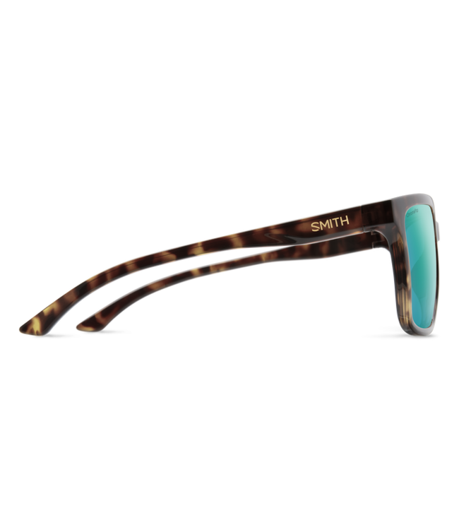 SMITH SHOUTOUT TORTOISE SUNGLASSES w/CHROMAPOP OPAL MIRROR POLAR