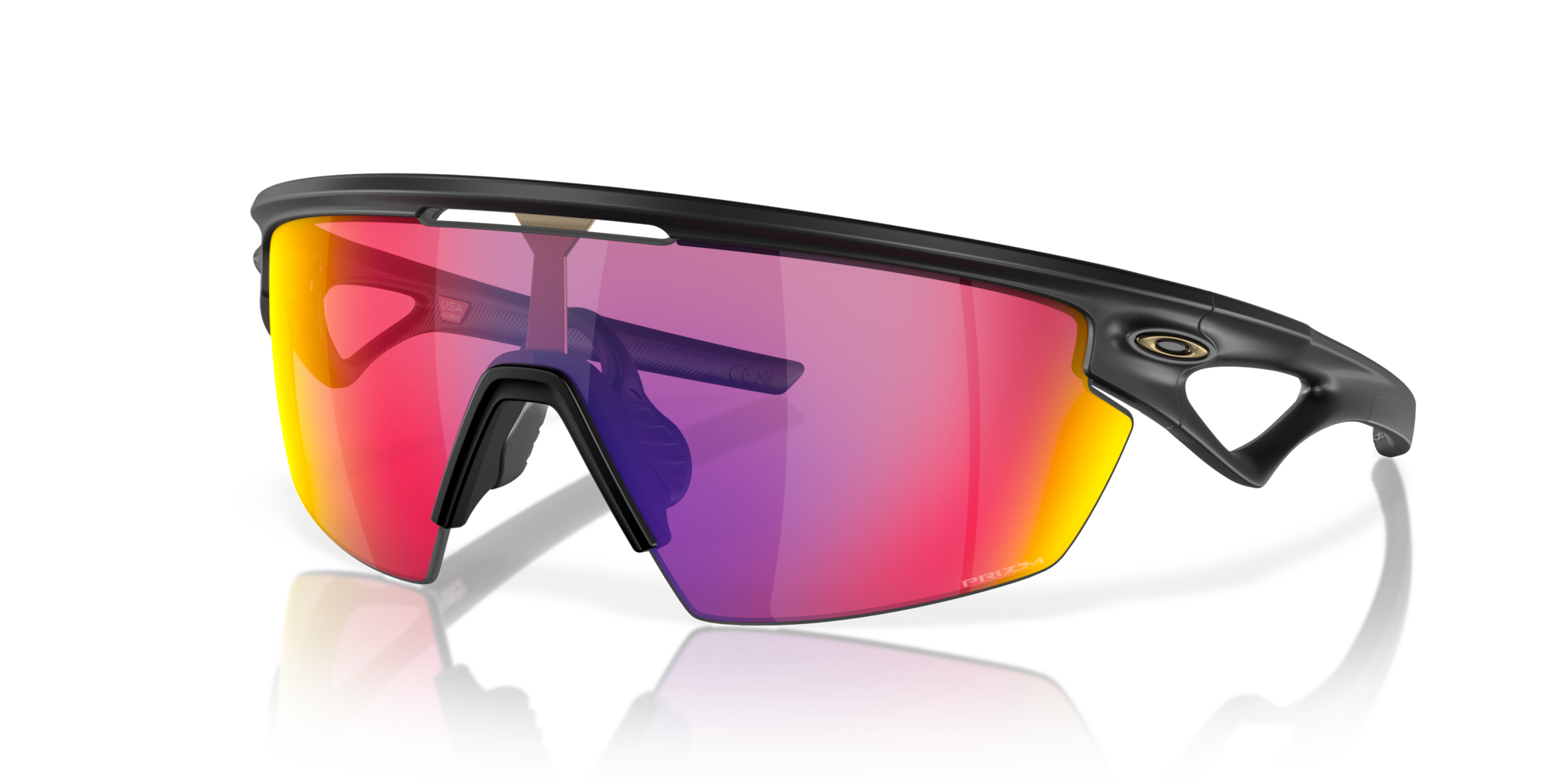 OAKLEY SPHAERA MATTE BLACK w/ PRIZM ROAD - ONE Boardshop