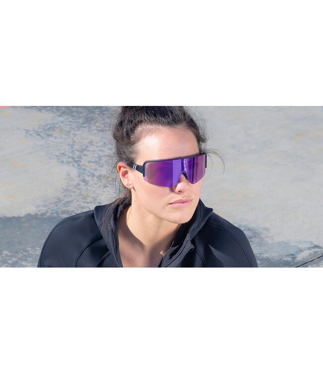 BLENDERS ECLIPSE X2 SUNGLASSES VIOLET VICTORY w/ BLACK / VIOLET POLARIZED