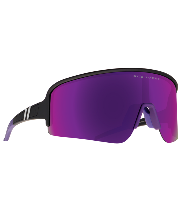 BLENDERS ECLIPSE X2 SUNGLASSES VIOLET VICTORY w/ BLACK / VIOLET POLARIZED