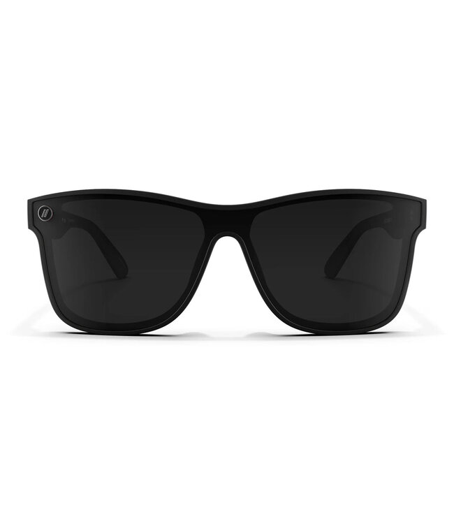 BLENDERS MILLENIA X2 NOCTURNAL Q MATTE BLACK SUNGLASSES w/ SMOKE POLAR