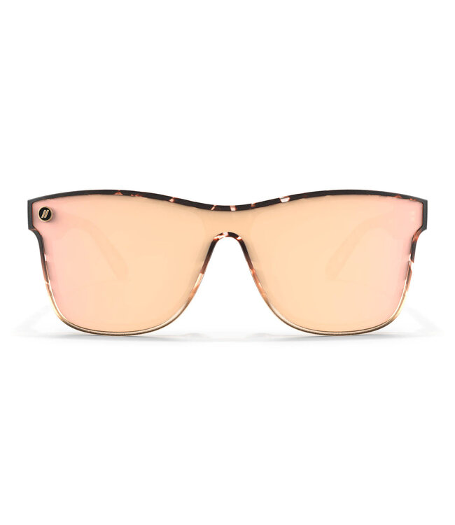 BLENDERS MILLENIA X2 LION HEART MT CRYSTAL TORTOISE SUNGLASSES w/ CHAMPAGNE POLAR