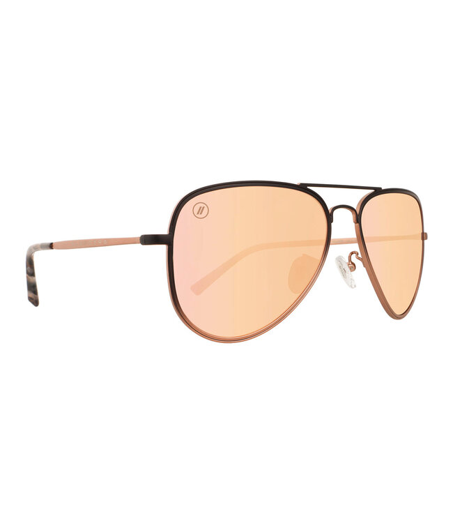 BLENDERS A SERIES HEAVENLY SHINE CHAMPAGNE SUNGLASSES w/ PINK POLAR