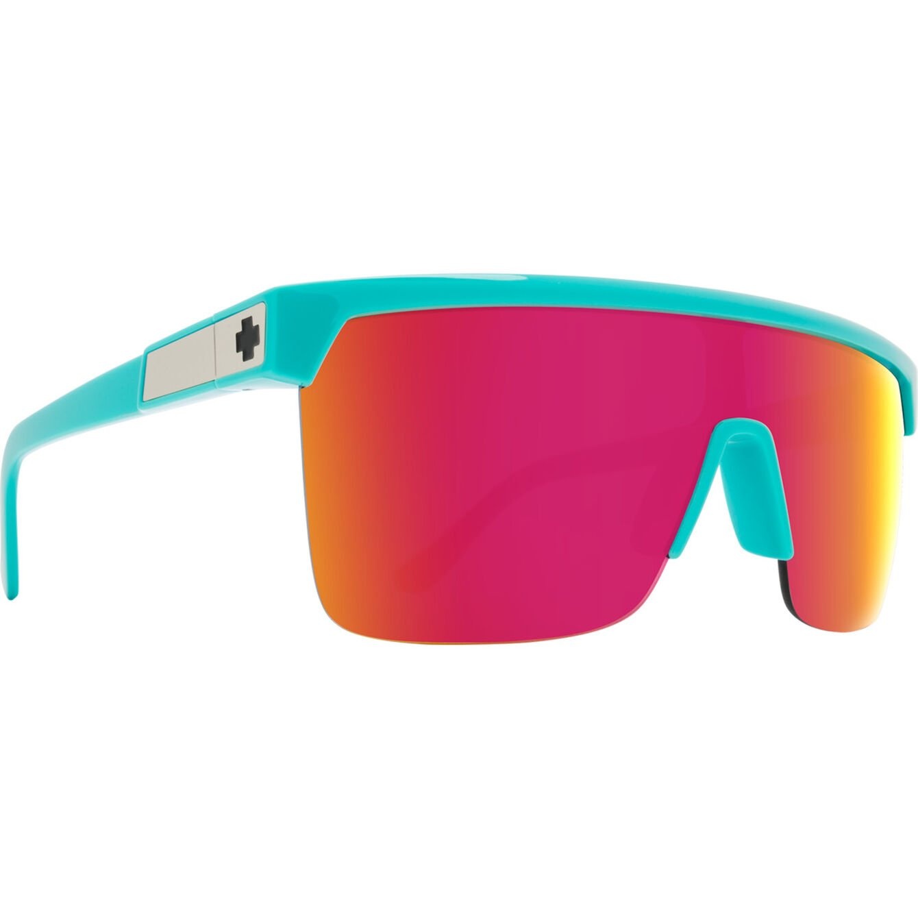SPY FLYNN 5050 SOFT MATTE WHITE SUNGLASSES w HAPPY BOOST BRONZE POLAR ONE Boardshop